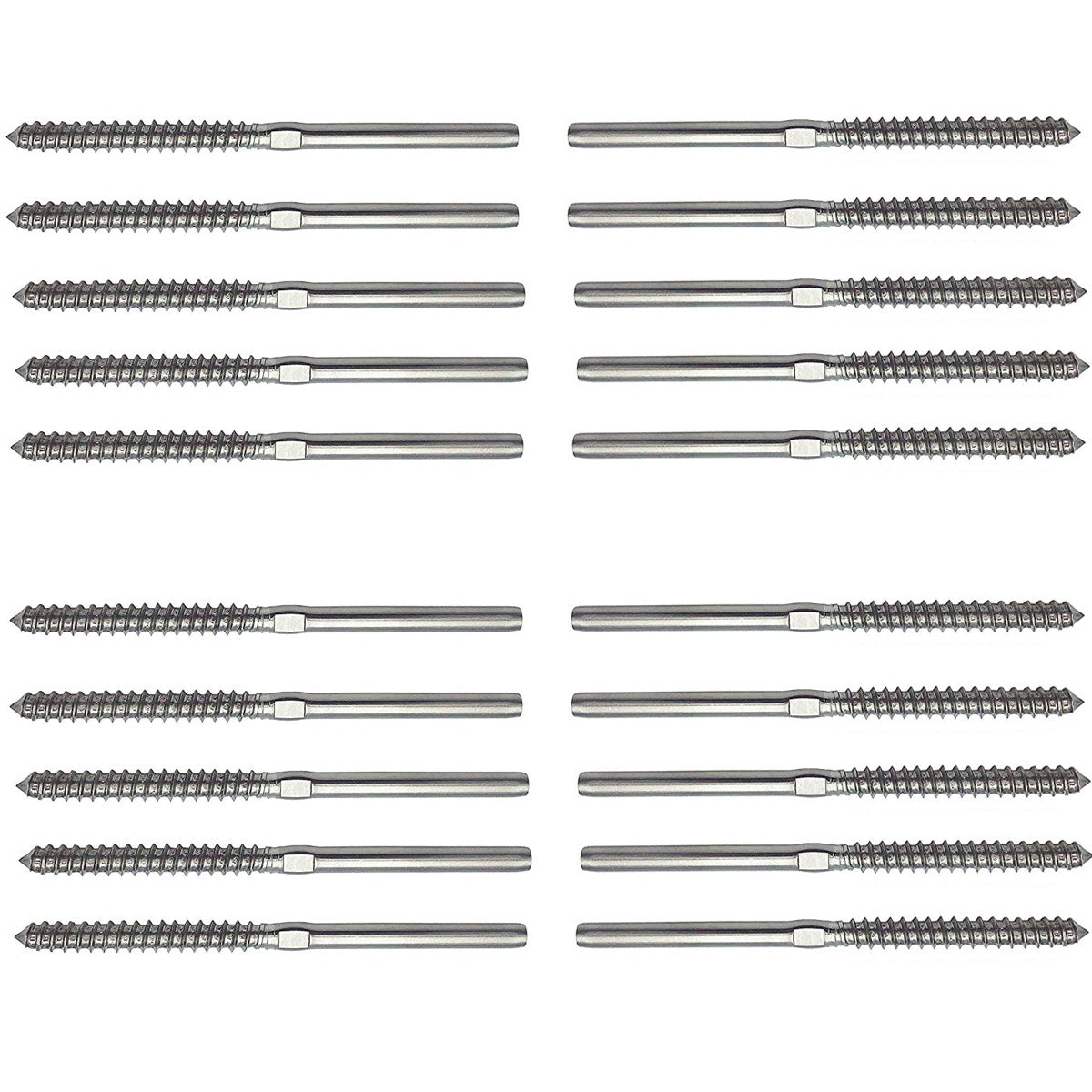 Senmit Swage Lag Screws Left & Right for 1/8