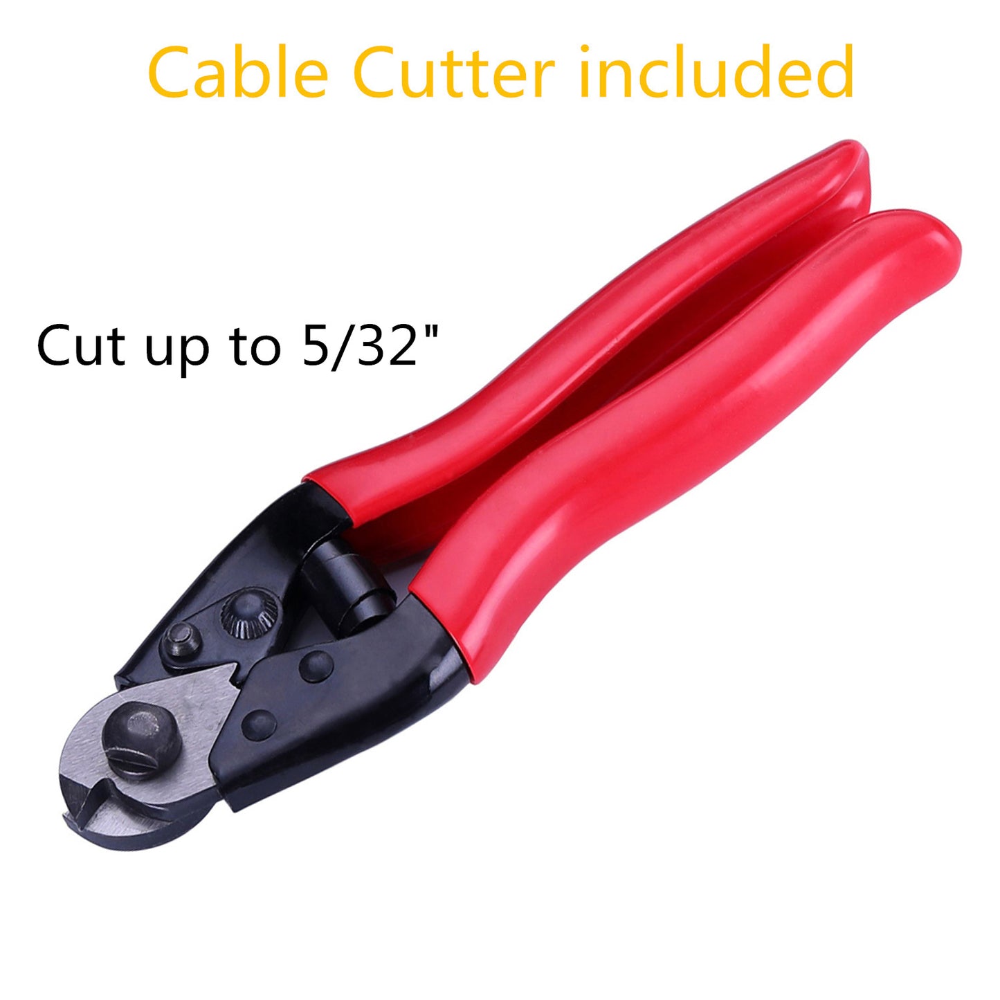 Cable Cutter Wire Rope Stainless Steel Aircraft Up to 5/32