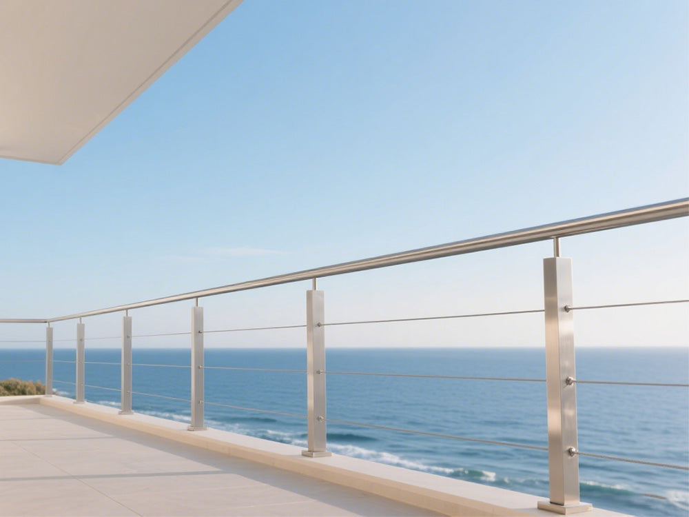 Coastal Cable Railing: T316 Selection & Maintenance Guide | Senmit