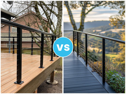 Aluminum vs. Stainless Steel Cable Railing: Which One Is Right for You?