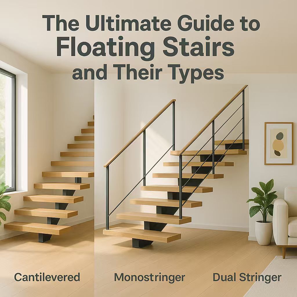 Floating Stairs Types and Selection Guide | Senmit