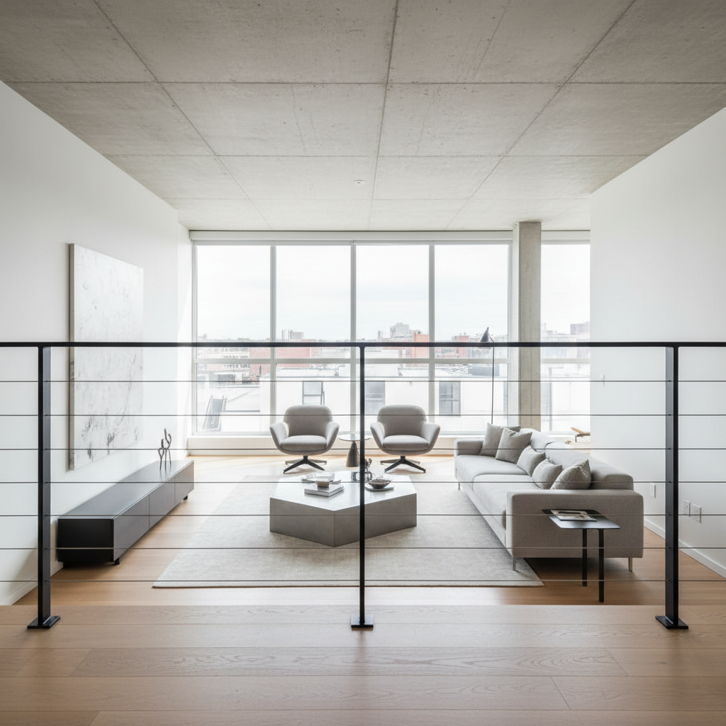 Interior Cable Railing: Modern Staircase & Loft Design (2026 | Senmit