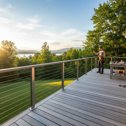 2026 Masterclass: Flawless DIY Cable Railing Execution cover