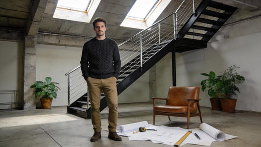 Modern Farmhouse Staircase Design: Creating a Rustic-Industrial Look with Cable Railing Systems