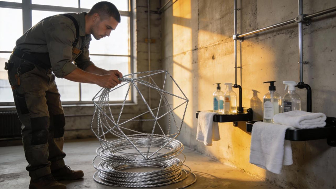 How to Clean Cable Railing: Proper Steps to Remove Grease from Wire Rope and Restore Shine