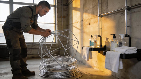 How to Clean Cable Railing: Proper Steps to Remove Grease from Wire Rope and Restore Shine