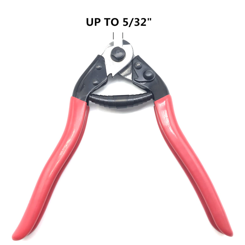 Cable Cutter Wire Rope  Stainless Steel Aircraft Up to 5/32" for Deck  Railing