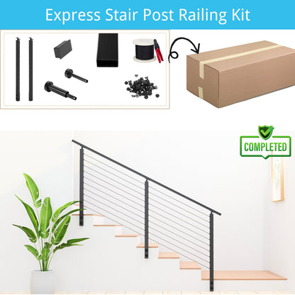 Express Stainless  Steel Stair Railing Kit