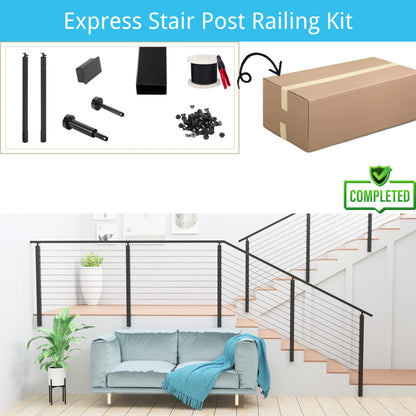 Express Stainless  Steel Stair Railing Kit