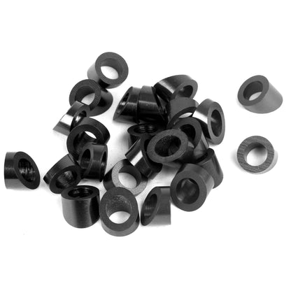 Black 30 Degree Angle Beveled Washer for 1/8” Deck Cable railing Stainless Steel T316 Marine Grade 10 Pack,BW14