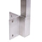 Fascia Mount Cable Railing Post Stainless Steel Brush Finishing-FP01