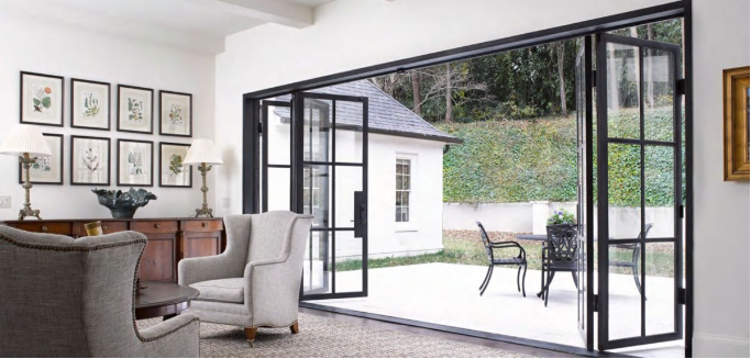 Bi-folding Window Door