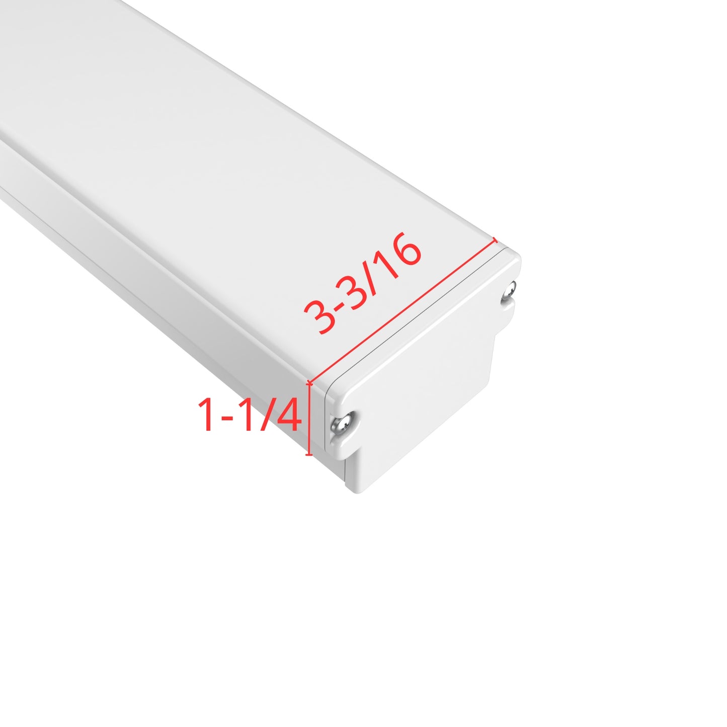 Senmit Rust-Resistant Aluminum Handrail with LED Strip Option -Available in 5ft and 6ft Lengths-TR80