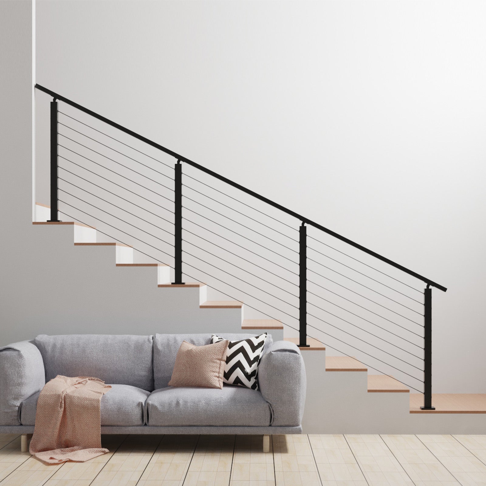 Stainless Steel Surface Mount Cable Railing Post - Senmit – Senmit