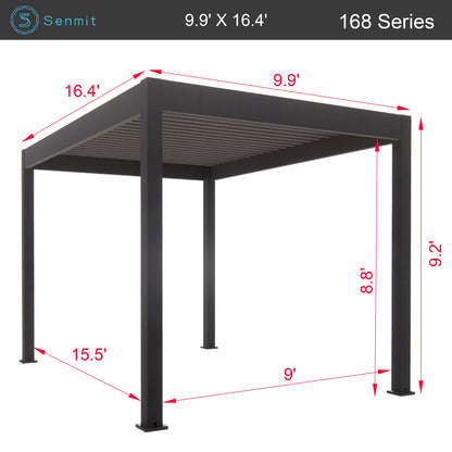 Senmit Aluminum Pergola Kit