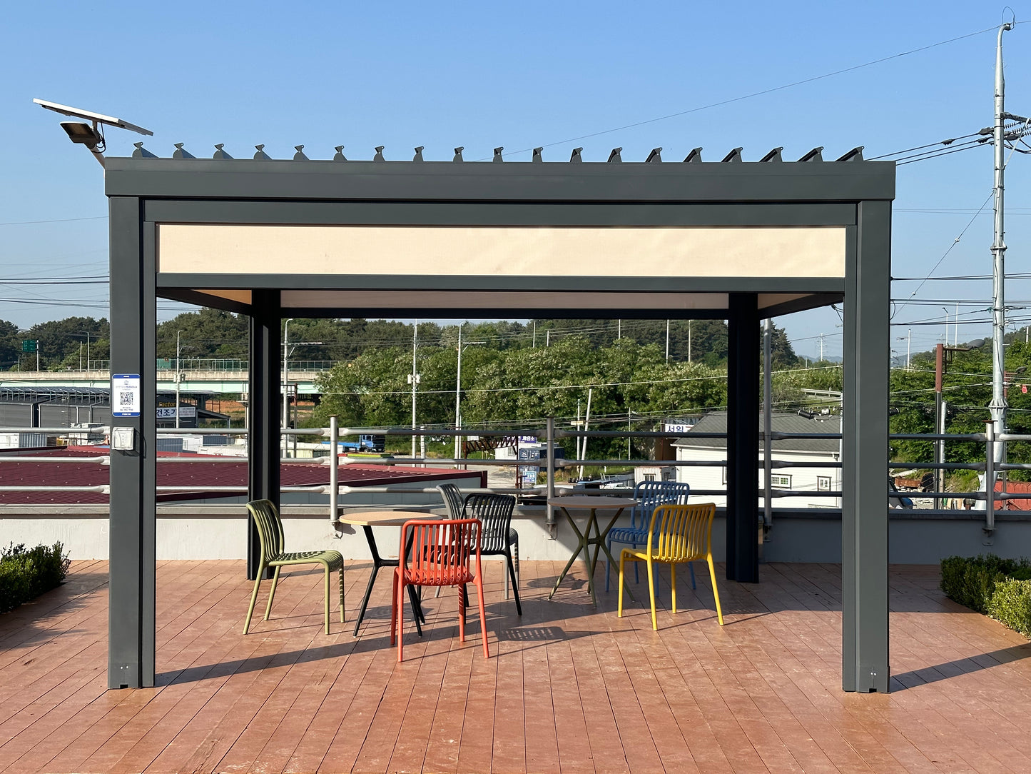 Senmit Freestanding Aluminum Pergola Kit