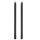 Fascia Mount Cable Railing Post Stainless Steel Matte Black-FP02