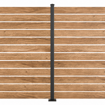 SENMIT 6ft line post system illustration; boards sold separately
