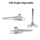 Senmit Stainless Steel Turnbuckle Deck Toggle Set for 1/8 Cable Railing, 316 Marine Grade 10 Pack - Senmit 